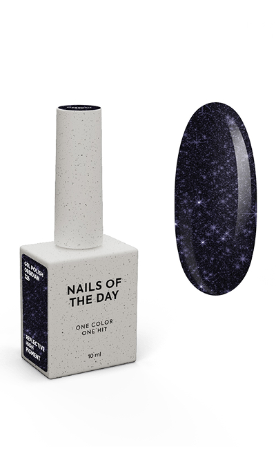 NAILS OF THE NIGHT Obsidian gel polish, 10 ml